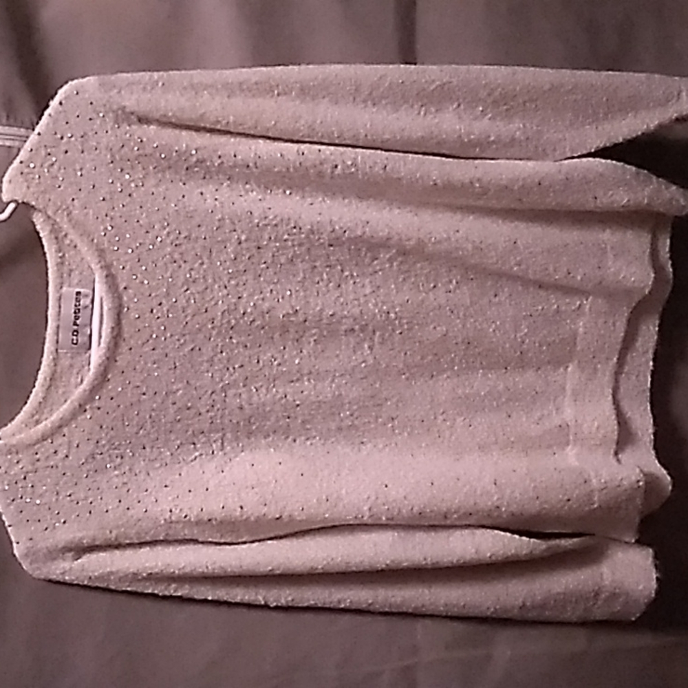 C.O Petite White sweater